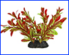 Растение искусственное,   Ludwigia repens, красно-зелёная, 10 см.