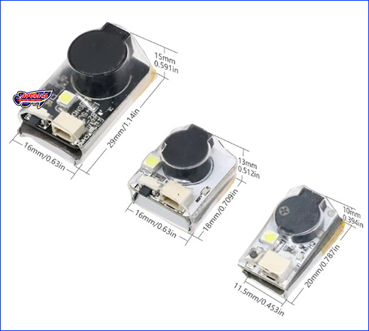 Маячок для FPV дронів. Пошуковий маячок Buzzer JHE20B.