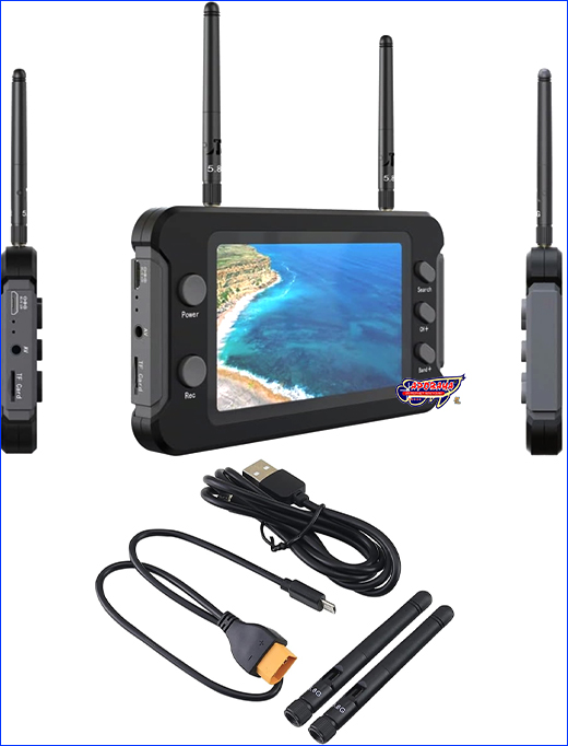 FPV , SoloGood 4.3", 5.8G 40CH DVR.
