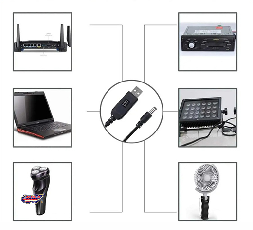 Кабель живлення для роутера DC 12 В, USB 5 В. Кабель живлення для роутера DC 12 В, USB 5 В.