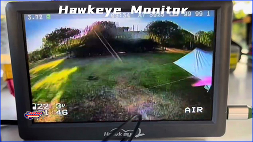 FPV �������, Hawkeye Little Pilot Sharp Vision V2, 7" 5.8G.