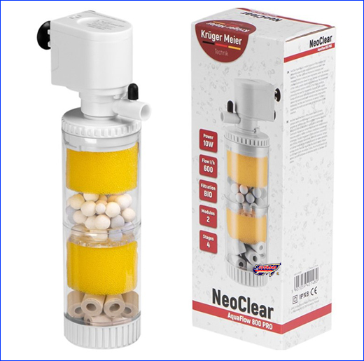 Фільтр внутрішній Kruger Meier. Фільтр внутрішній, Kruger Meier NeoClear 800.