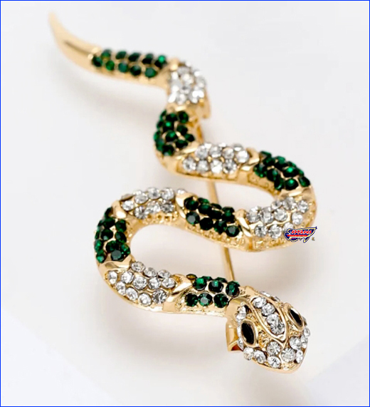  , Snake Green Crystals, 6 .