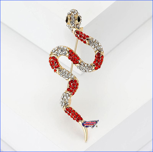  , Snake Red Crystals, 6 .