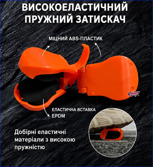 Тримач для зберігання вудилищ. Тримач для вудилищ, Rod Holder Fixer Clip, зелений, 1 шт.