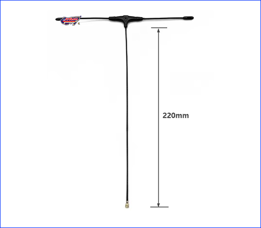 Лінійна антена. Антена лінійна, Dipole-like IPEX1, 915MHz, 220 мм.