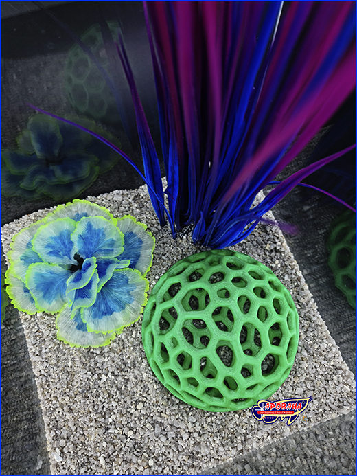  AQUAXER, Frame 3D, Semisphere 13 .