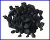 Грунт AQUAXER базальт чёрный, колотый 10-20 мм, 10 кг.