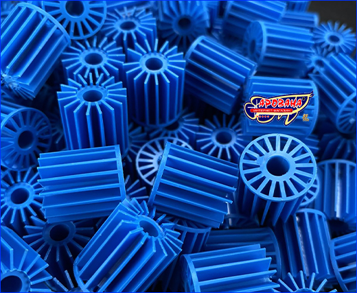 BioBall Pro Наполнитель для фильтров, биоцилиндры AQUAXER BioCylinder 16 mm, 100 шт.