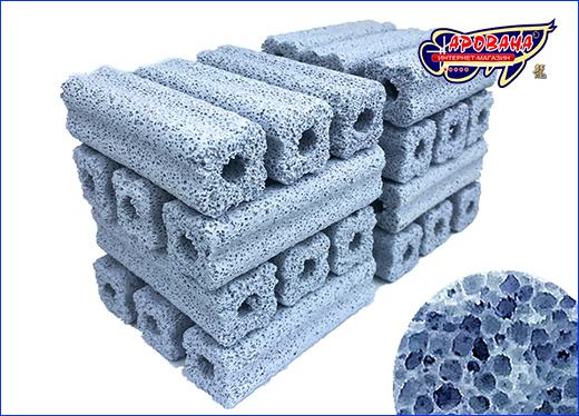 Фильтрующие керамические трубки AQUAXER Ceramic BioFilter. Наполнитель для фильтров, AQUAXER Ceramic BioFilter, 1 шт.