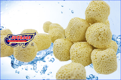 Фильтрационные керамические шарики AQUAXER Ceramic BioFilter Ball. Наполнитель для фильтров, AQUAXER Ceramic BioFilter Ball, 20 шт.