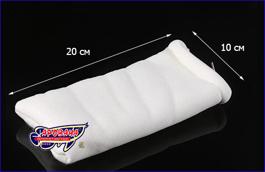 Размеры фильтровального носка AQUAXER Filter Sock Terry. Фильтрующий мешочек (носок), AQUAXER Filter Sock Terry 10x20 см.
