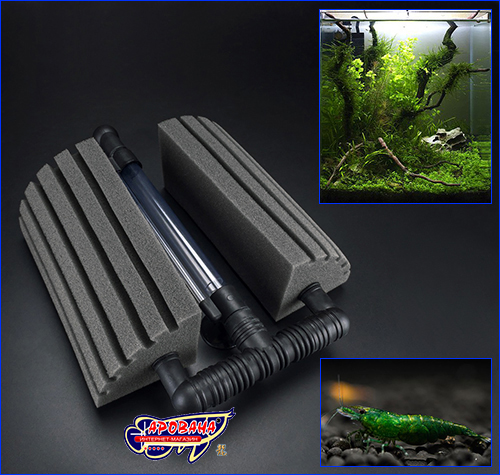  , AQUAXER Filter Sponge Corner L.