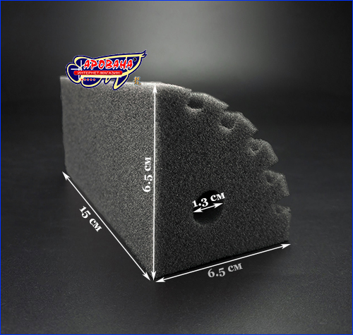  , AQUAXER Filter Sponge Corner L.