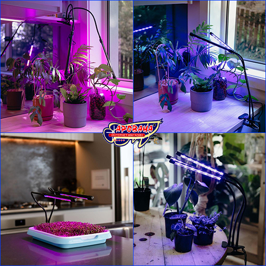 Фитолампа для выращивания растений. Светильник AQUAXER Led Grow Light.
