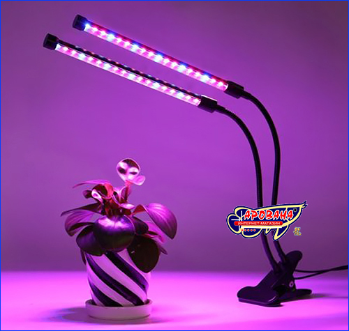 Фитосветильник для растений AQUAXER Led Grow Light 18W. Светильник AQUAXER Led Grow Light 18 Вт.