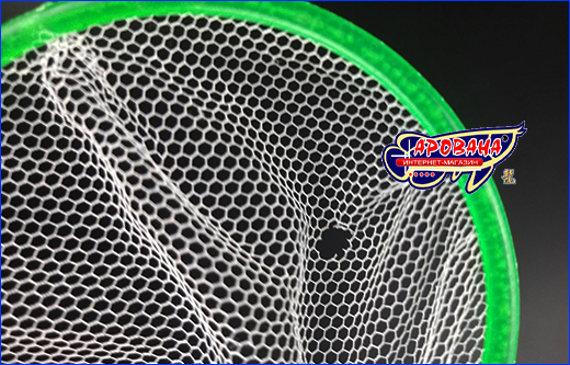 Небольшое повреждение сачка AQUAXER Shrimp S (30 см). Сачок AQUAXER Shrimp S (30 см)
