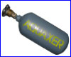 CO2 баллон заправляемый, AQUAXER 2 л. CO2 баллон заправляемый, AQUAXER 2 л.