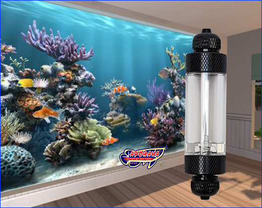CO2  , AQUAXER CO2 Bubble Counter Double.