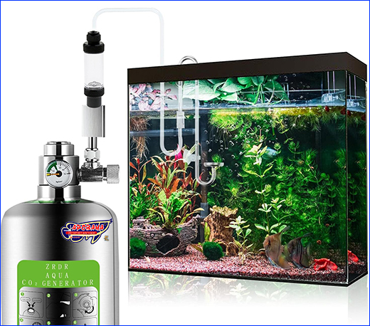 CO2  , AQUAXER CO2 Bubble Counter Single.