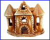 Декорация AQUAXER, замок с домиком.