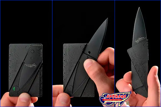 Нож-кредитка. Нож-кредитка, CardSharp, 14.3 см.