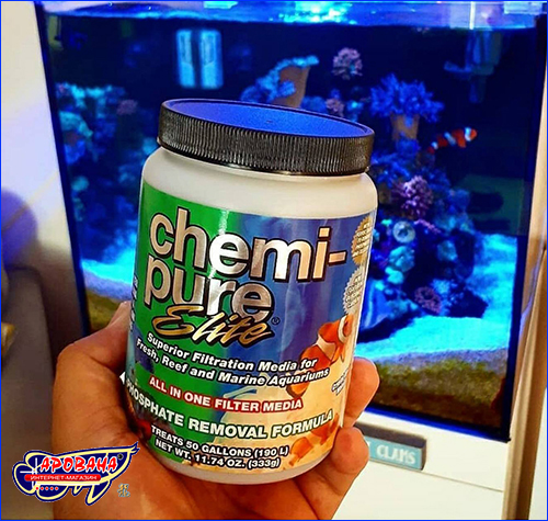 Применение Chemi Pure Elite в морском аквариуме. Наполнитель для фильтров, Boyd Enterprises Chemi Pure Elite, 333 г.