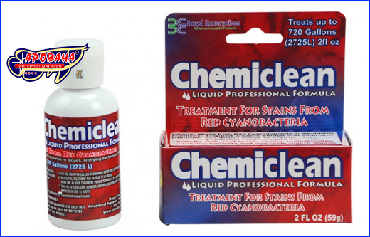Препарат от цианобактерий Boyd Enterprises Chemiclean Liquid. Препарат Boyd Enterprises Chemiclean Liquid, на 2725 л.