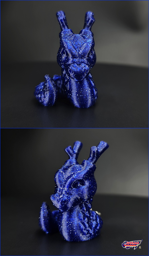 Синій дракон, брелок галактика. Брелок дракон, Blue Galaxy Dragon, синя галактика, 4 см.