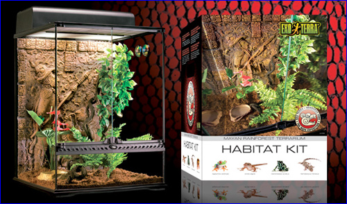 Exo Terra Mayan Rainforest Habitat Kit, -   .