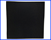 Фильтрующая губка, 50х50х 4 см, мелкопористая чёрная.