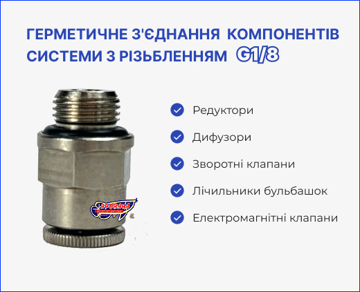 Գ , Camozzi  6  / G1/8" ( ).