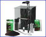 , Fluval Flora Nano Aquarium 30 . +  Fluval Mini Power Compact Lamp 11 .