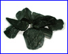 Камень базальт чёрный, 7-12 см, 5 кг.