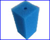 Фильтрующая губка, синяя 25х10х10 см.