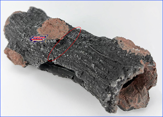 Декорация HOBBY, Hollow Wood Tree, 12.5 см. УЦЕНКА! Декорация HOBBY, Hollow Wood Tree, 12.5 см.