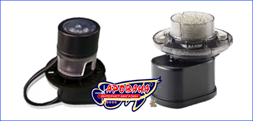 Hydor Ario 2 с и без LED крышки Hydor Ario 2 with and without LED cap