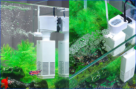 Використання внутрішнього фільтра. Фільтр внутрішній, Jingye Tiny Filter 400.