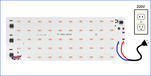 LED , AQUAXER 50W LED Grow, 165x62 .