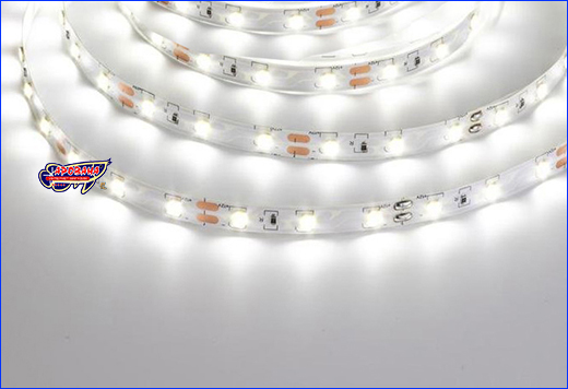 Светодиодная USB лента. Светодиодная лента USB, AQUAXER LED, SMD 3528, 4000-4500К (нейтральный белый), 1 метр.