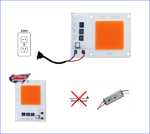 LED , AQUAXER 35W LED Grow, 54x40 .