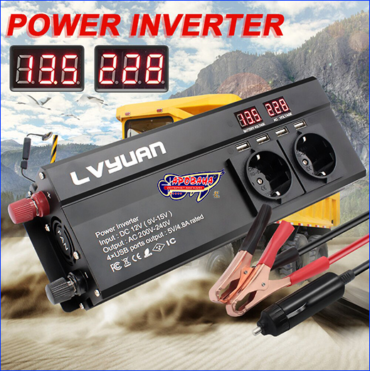 , Lvyuan Power Inverter 2600W, 1300 .