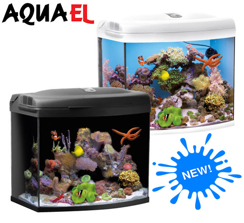 Aquael Reefmax 60 Black, White. 
