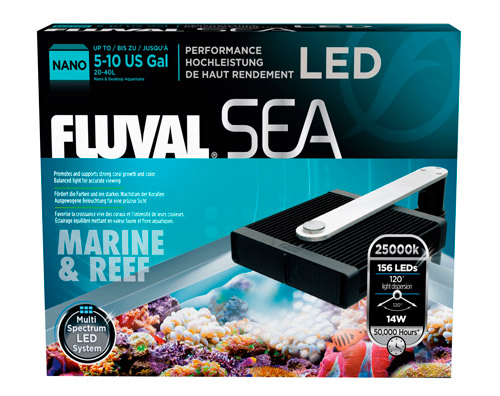    - Fluval Sea Nano Marine & Reef.
