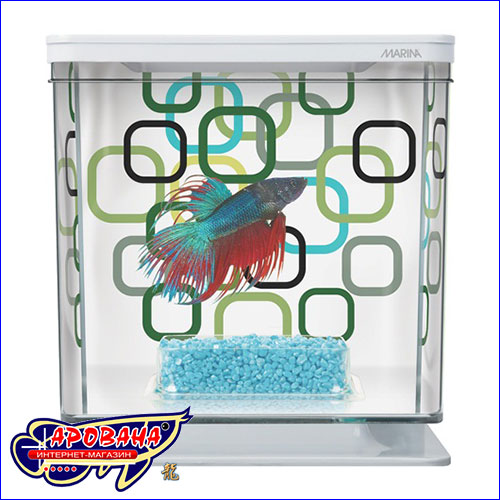 Hagen Marina Betta Kit Geo Bubbles -     .