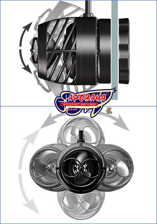Octo Pulse Wave Pumps, подвижная помпа для рифового аквариума Octo Pulse Wave Pumps, подвижная помпа для рифового аквариума