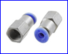 Фитинг, Pneumatic 6 мм / G1/8" (внутренняя резьба). Фитинг, Pneumatic 6 мм / G1/8" (внутренняя резьба).
