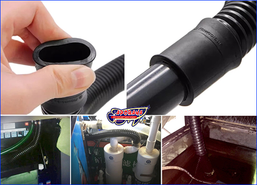, AQUAXER Corrugated Pipe 20 .