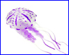 Декорация  Jellyfish (медуза фиолетовая).