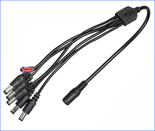 ���'�� DC Power, ������ Female � 5 Male (5.5x2.1mm).